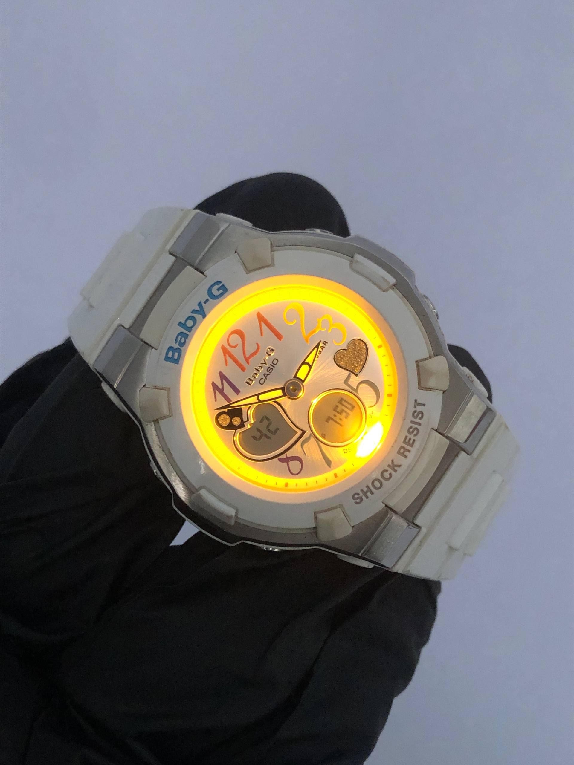 CASIO BABY G BGA-116 ANADIGI ROUND CASE - Gambar 5