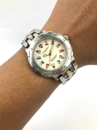 P GUIONNET FLAG FG 100W JAPAN QUARTZ ORIGINAL