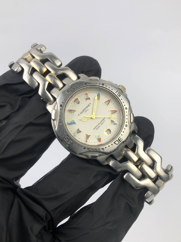P GUIONNET FLAG FG 100W JAPAN QUARTZ ORIGINAL - Gambar 4