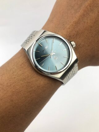 SEIKO 7121-7000 JDM BLUE SEA DIAL QUARTZ