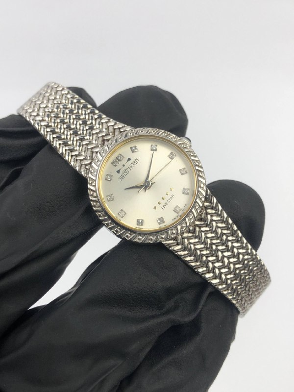 SWISSWATCH LADY SWISSHORN DIAMOND INDEX ALL ORI - Gambar 4