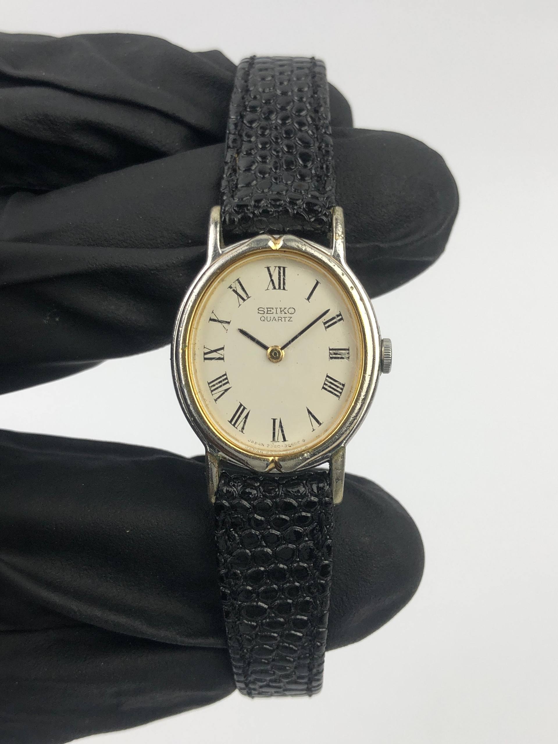 SEIKO 2320-6530 PALADIUM ROMAN VANCY BEZEL - Gambar 2