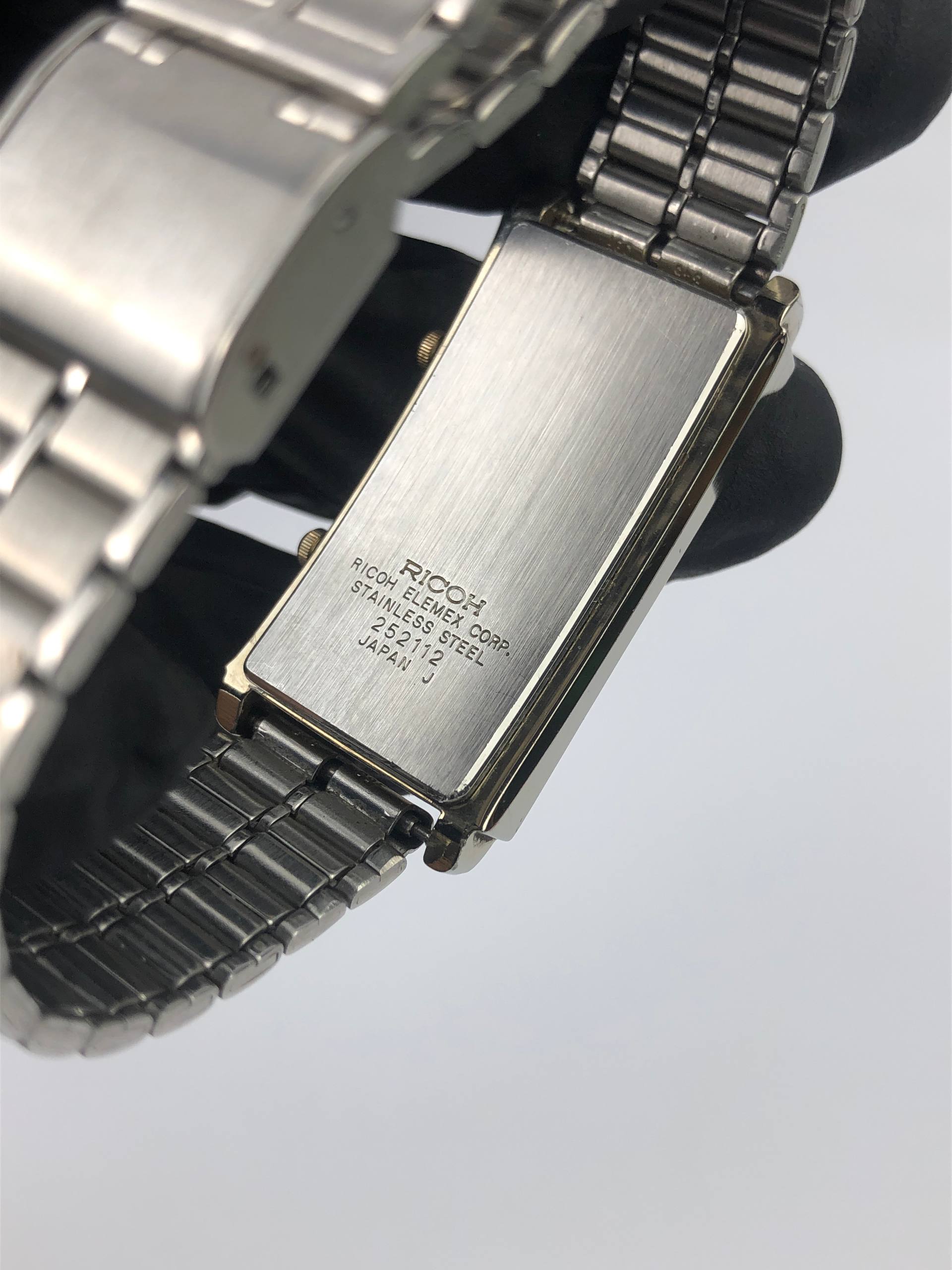 RETRO RICOH DUAL TIME ANALOG QUARTZ KLASIK - Gambar 7