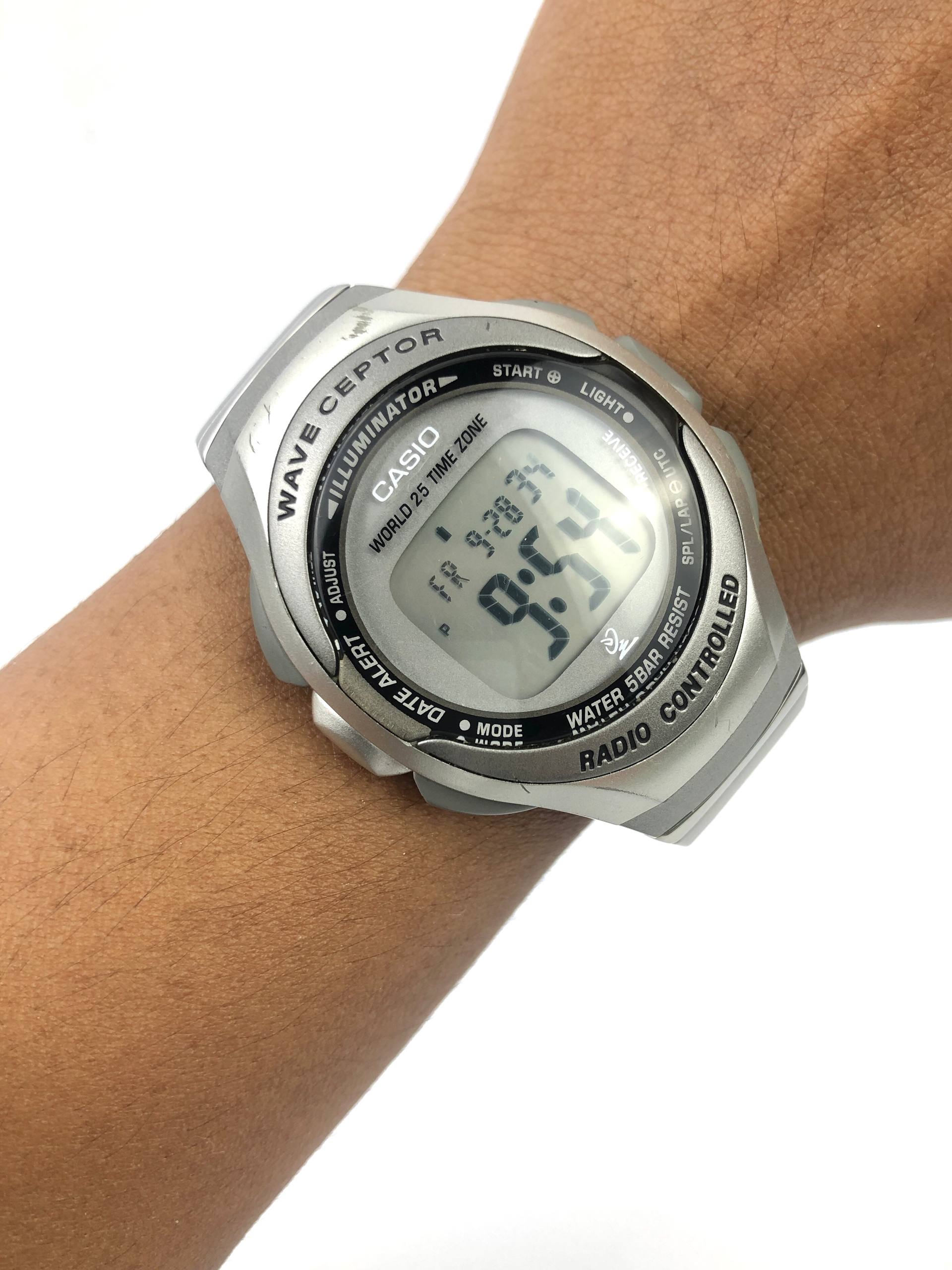 CASIO WV-50H WAVECEPTOR RADIO CONTROLLED