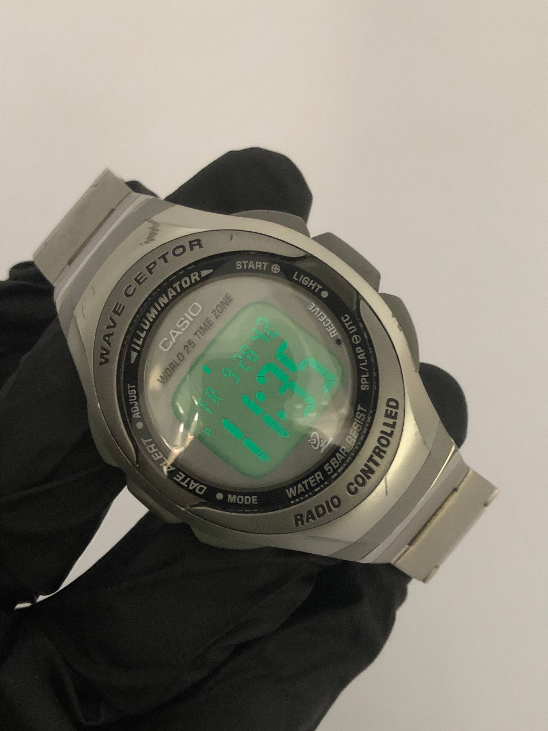 CASIO WV-50H WAVECEPTOR RADIO CONTROLLED - Gambar 5