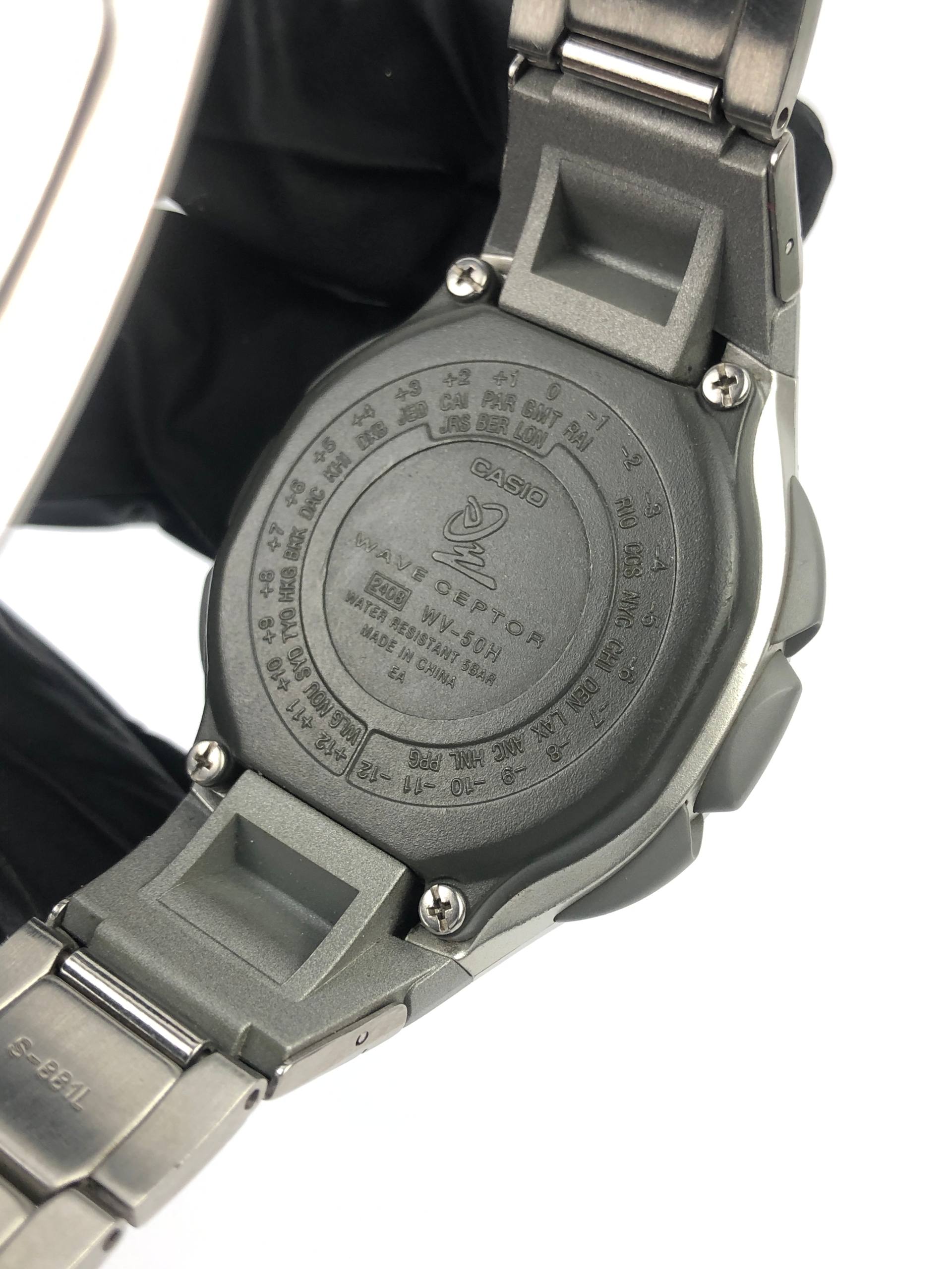 CASIO WV-50H WAVECEPTOR RADIO CONTROLLED - Gambar 9