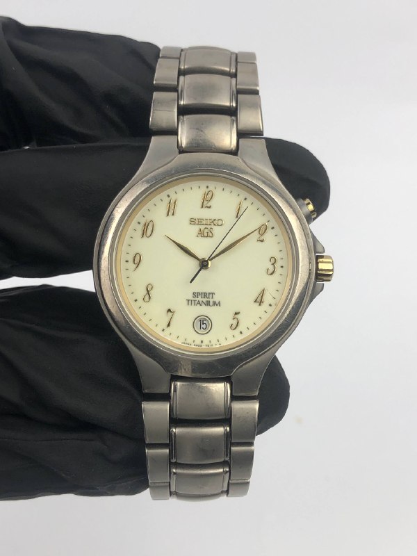 SEIKO 5Y22-7880 AGS SPIRIT ALL TITANIUM ORIGINAL - Gambar 2