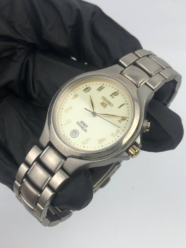 SEIKO 5Y22-7880 AGS SPIRIT ALL TITANIUM ORIGINAL - Gambar 3