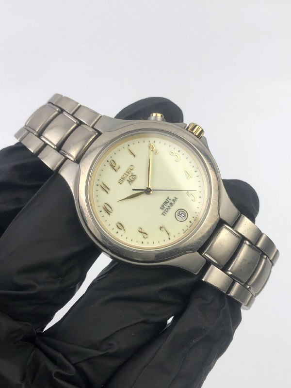 SEIKO 5Y22-7880 AGS SPIRIT ALL TITANIUM ORIGINAL - Gambar 4