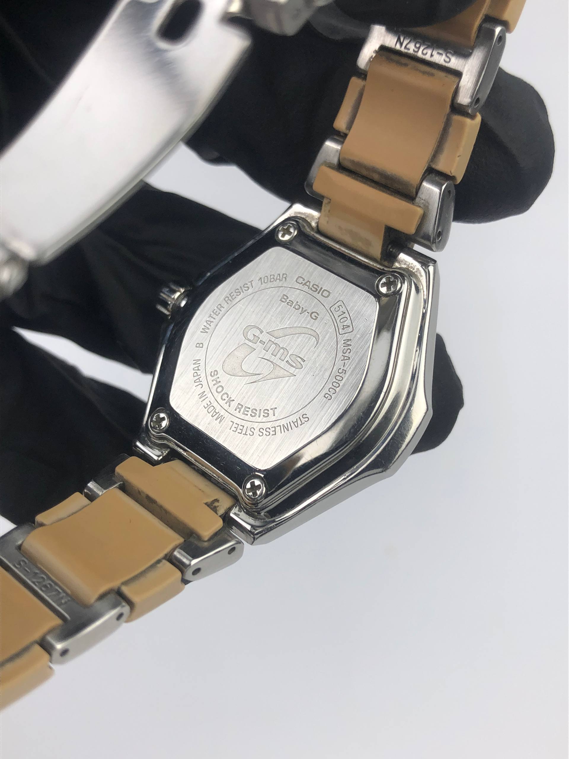 CASIO BABY-G MSA-500CG ANALOG ALL ORIGINAL - Gambar 8