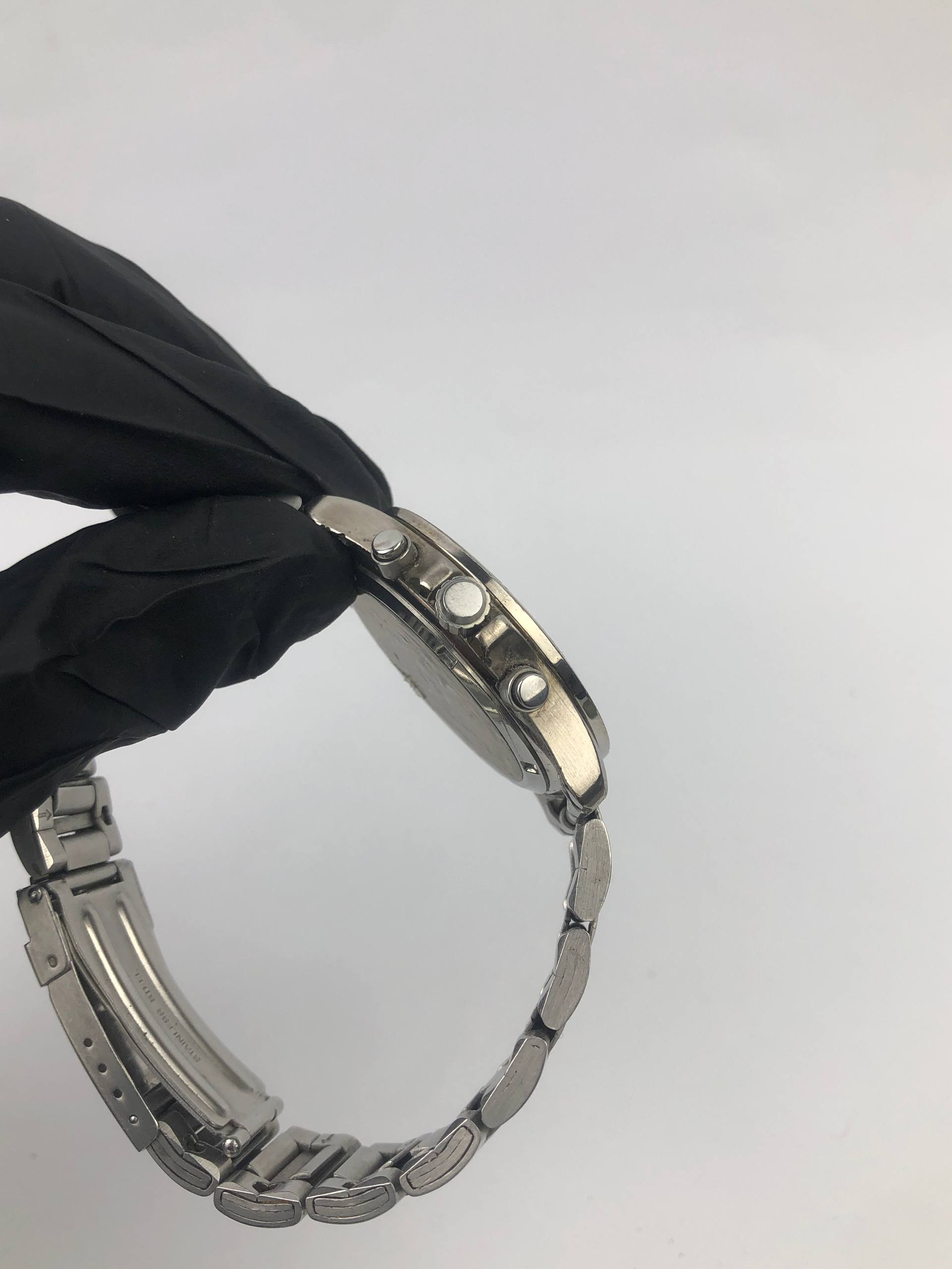 MILA SCHOON 0S10-1942R CHRONOGRAPH QUARTZ EPSON MOVEMENT ALL ORIGINAL - Gambar 5