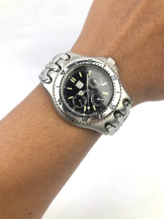 ELGIN USA MULTICALENDAR QUARTZ FISHBONE BRACELET ORIGINAL