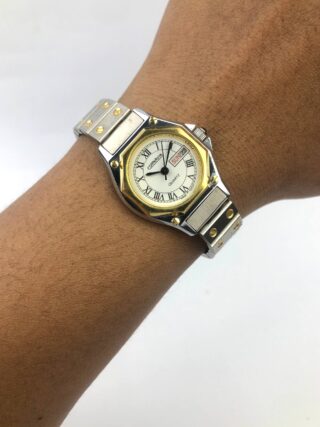 CORNAVIAN QUARTZ TWOTONE ROMAN DIAL