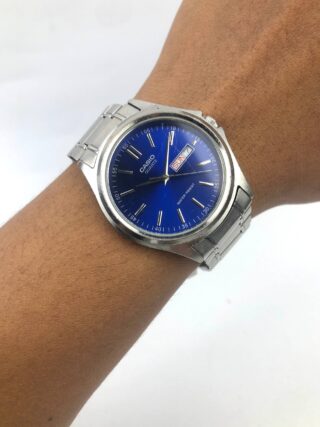 CASIO MTP-1239DJ QUARTZ BLUE DIAL ALL ORIGINAL