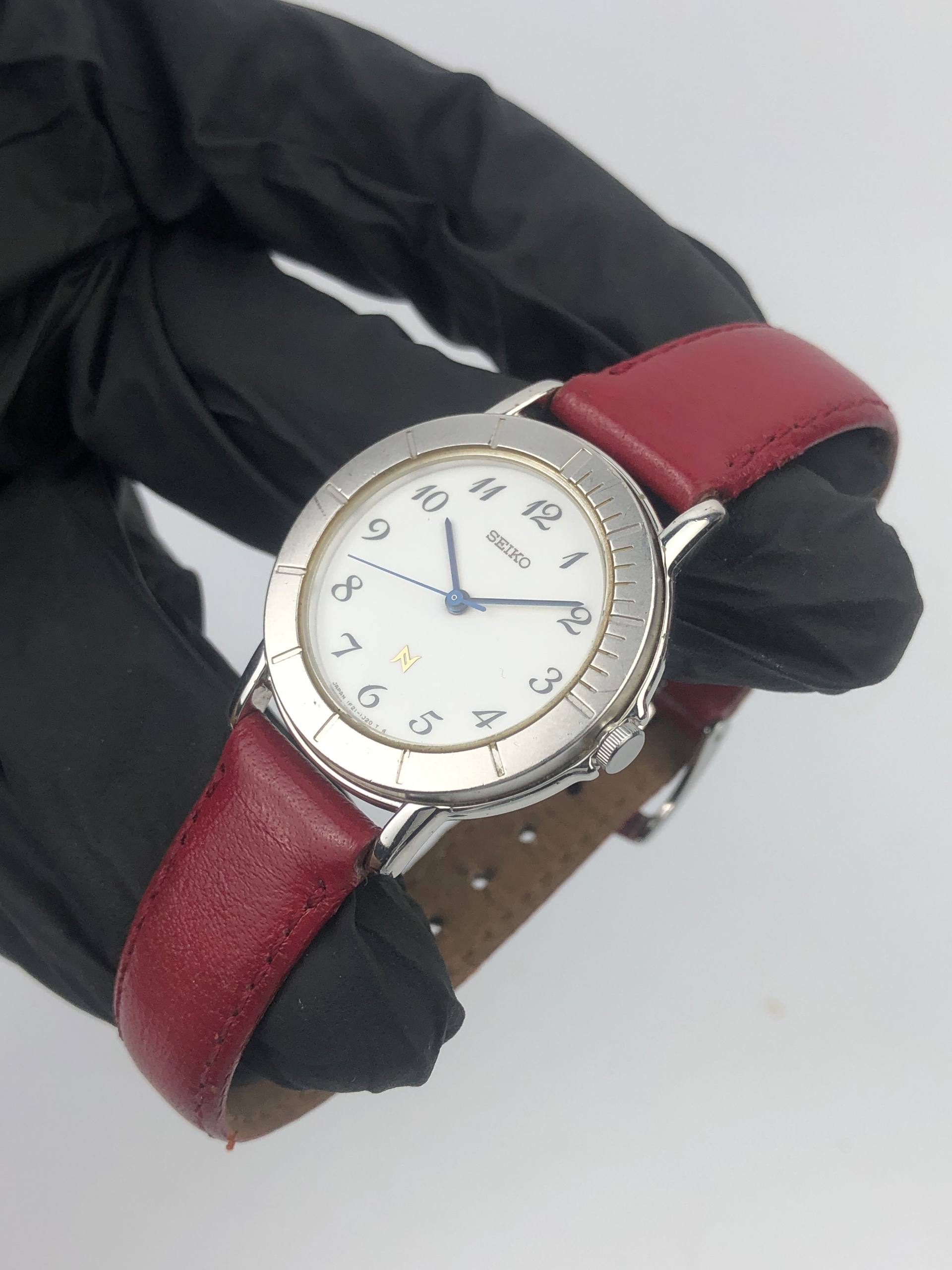 SEIKO 1F21-0K90 N QUARTZ ARABIC DIAL ORIGINAL - Gambar 3