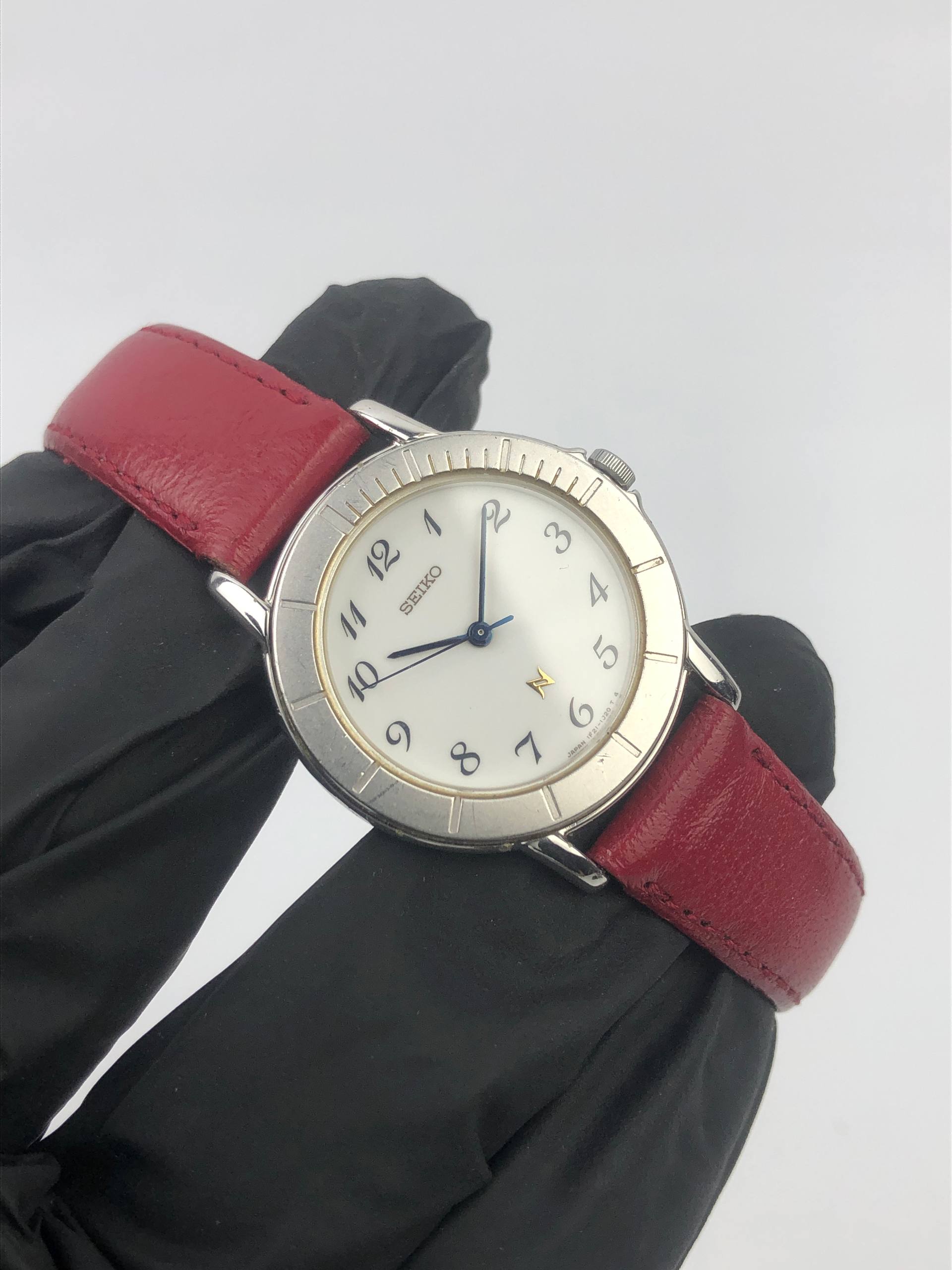 SEIKO 1F21-0K90 N QUARTZ ARABIC DIAL ORIGINAL - Gambar 4