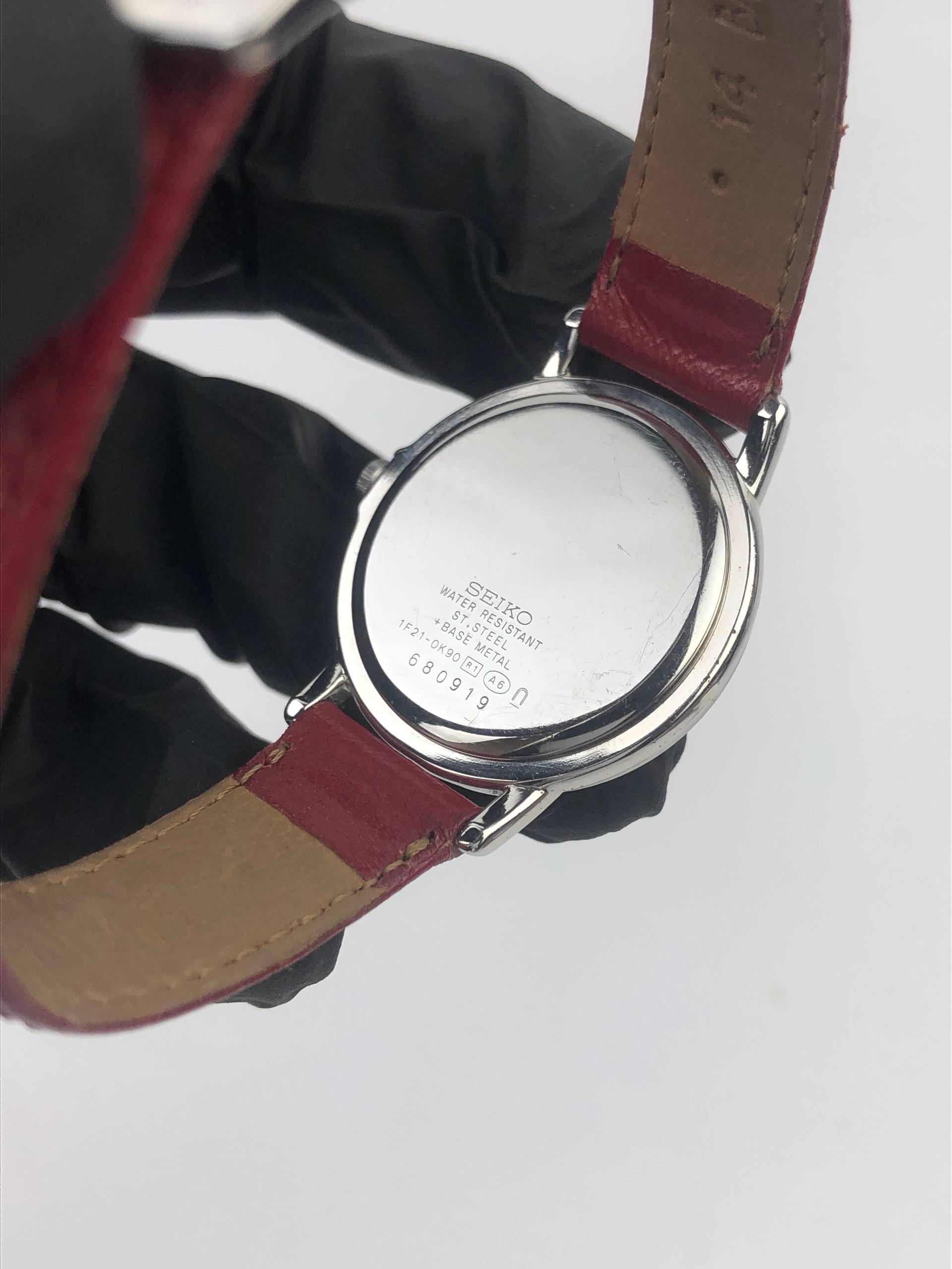 SEIKO 1F21-0K90 N QUARTZ ARABIC DIAL ORIGINAL - Gambar 7