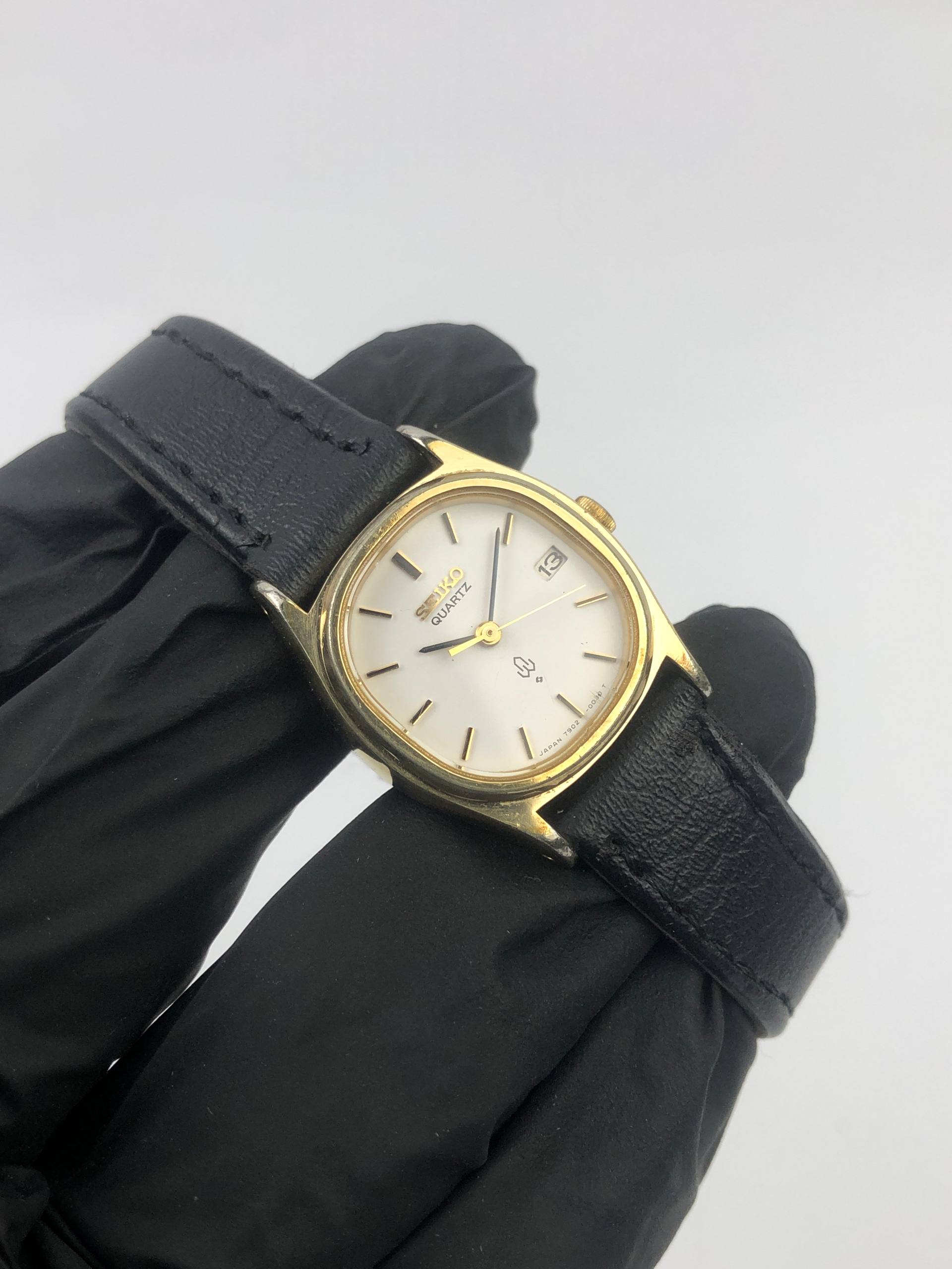SEIKO 7902-5010 QUARTZ DATE LADIES ORIGINAL - Gambar 4
