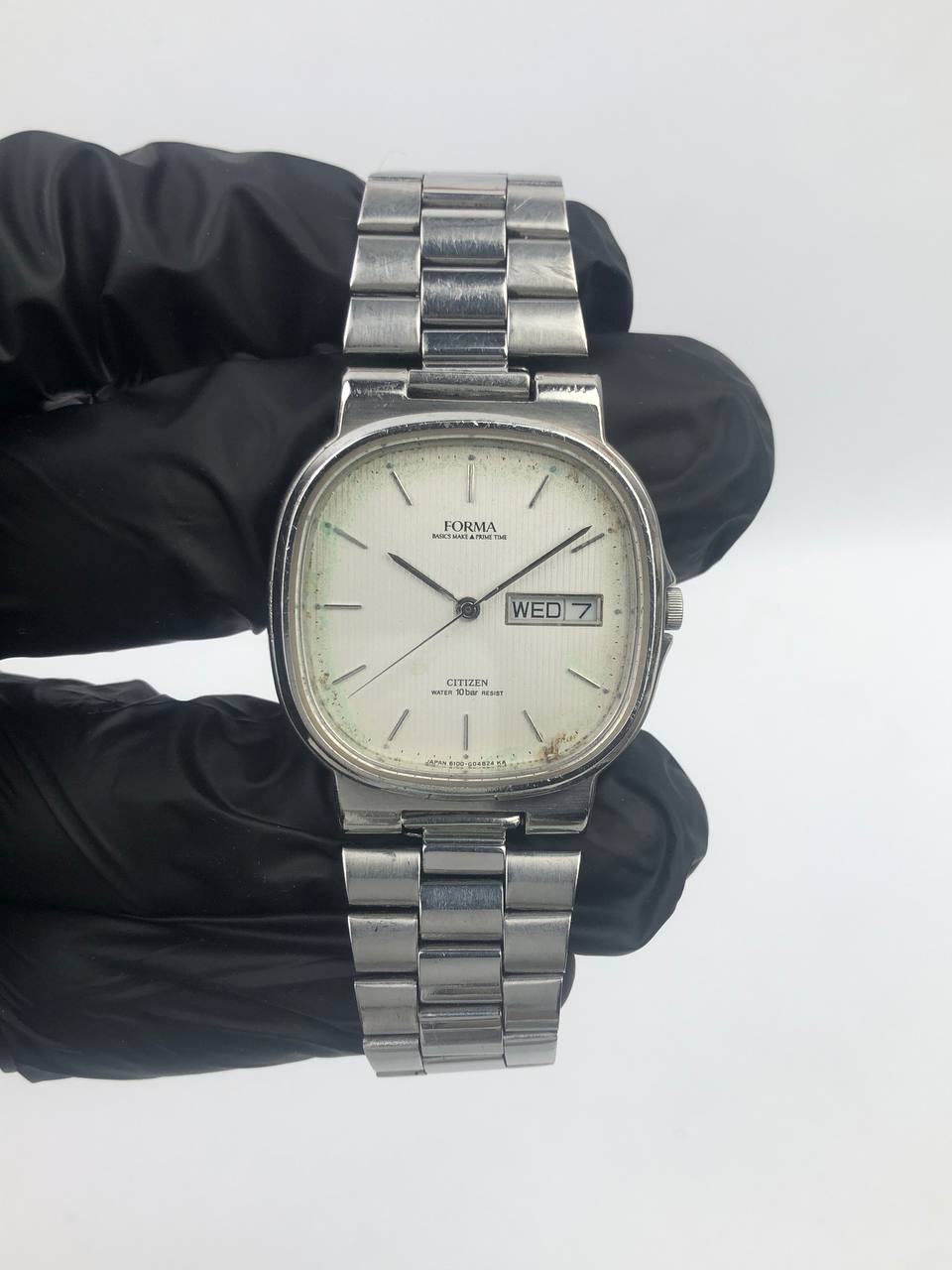 CITIZEN FORMA TV DAYDATE AGING DIAL - Gambar 2