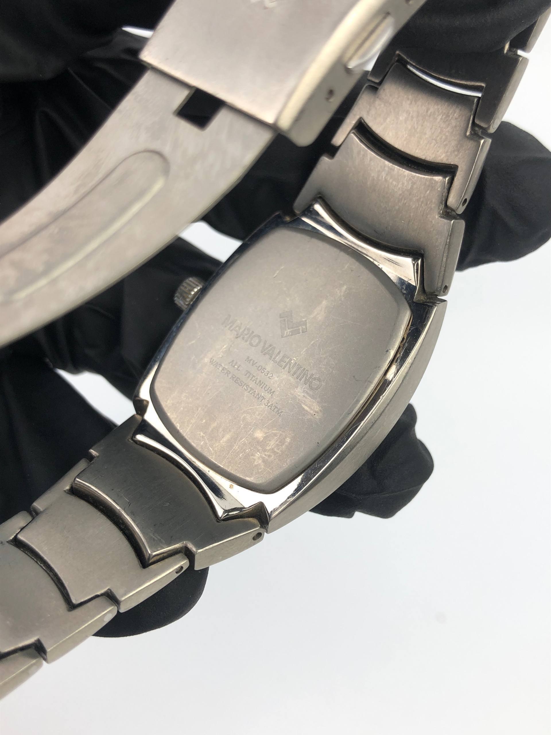 MARIO VALENTINO MAN SIZE QUARTZ JAPAN - Gambar 8