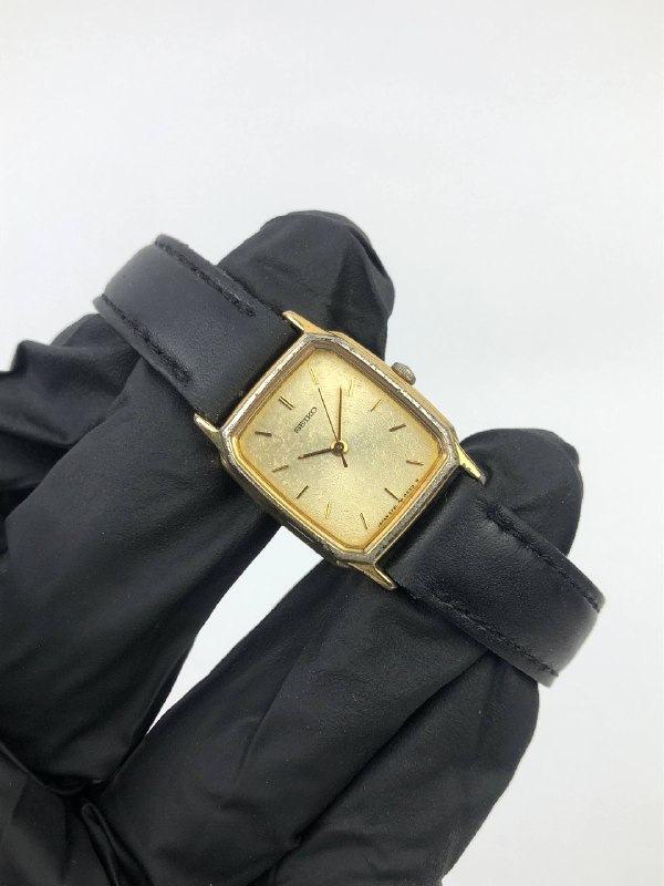 SEIKO TANK LADIES CAL 2P21 QUARTZ SNOWFLAKE DIAL - Gambar 4