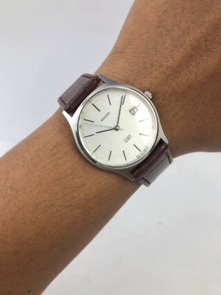 CITIZEN EXCEED QUARTZ SILVER DIAL JAPAN