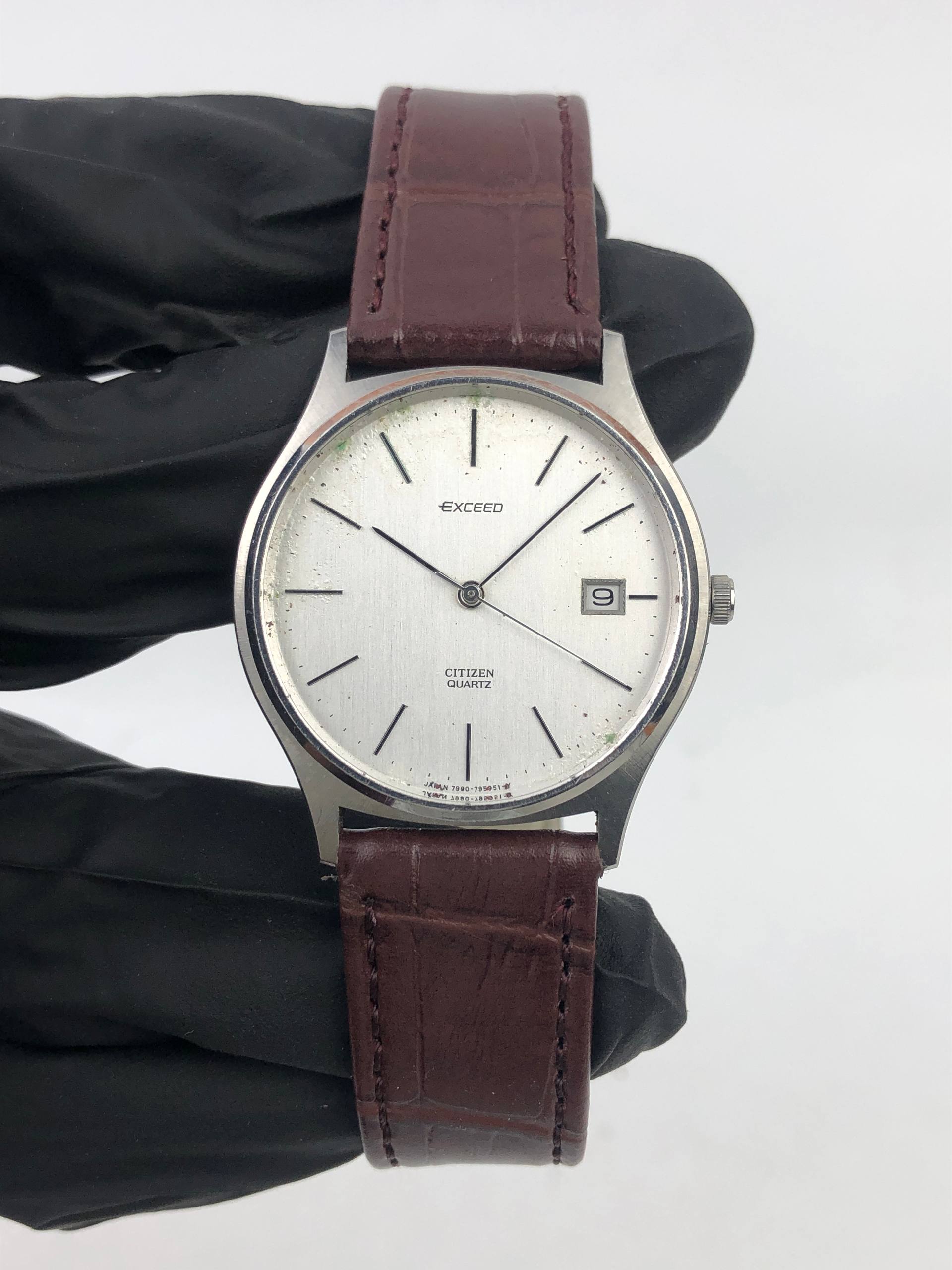 CITIZEN EXCEED QUARTZ SILVER DIAL JAPAN - Gambar 2