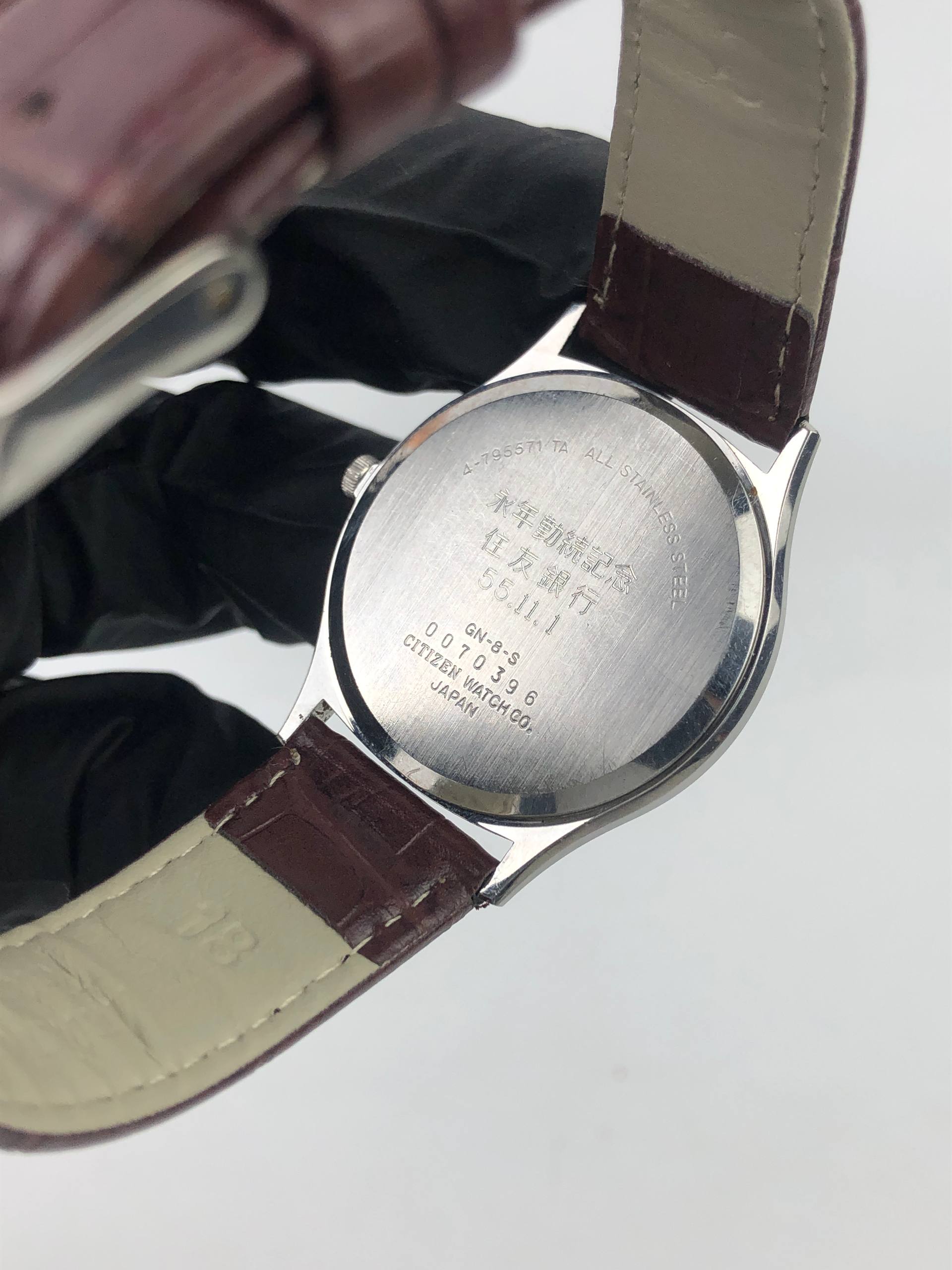 CITIZEN EXCEED QUARTZ SILVER DIAL JAPAN - Gambar 7
