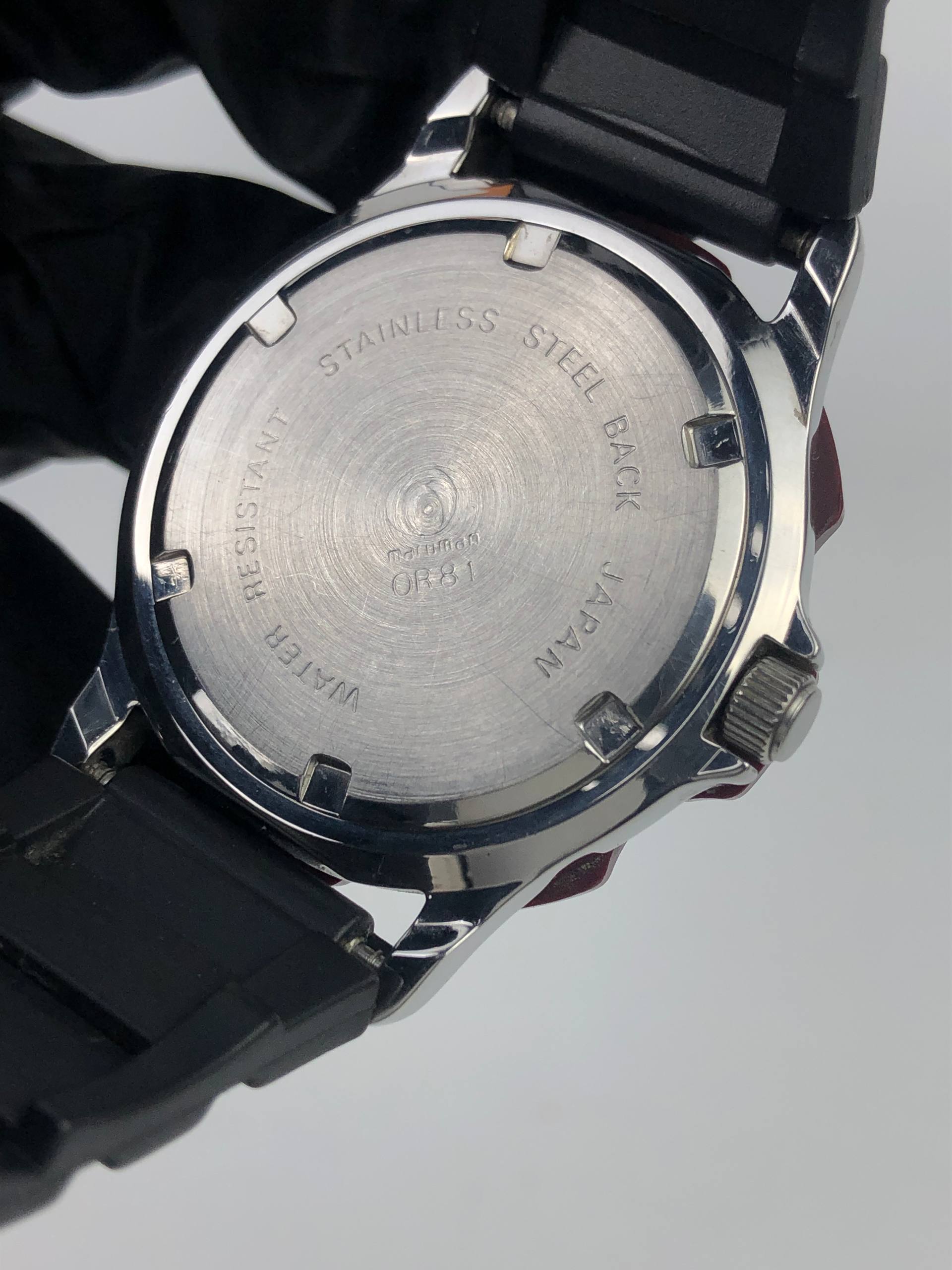 ORCA MARINER 200M WATER RESIST BURGUNDY DIVER - Gambar 7