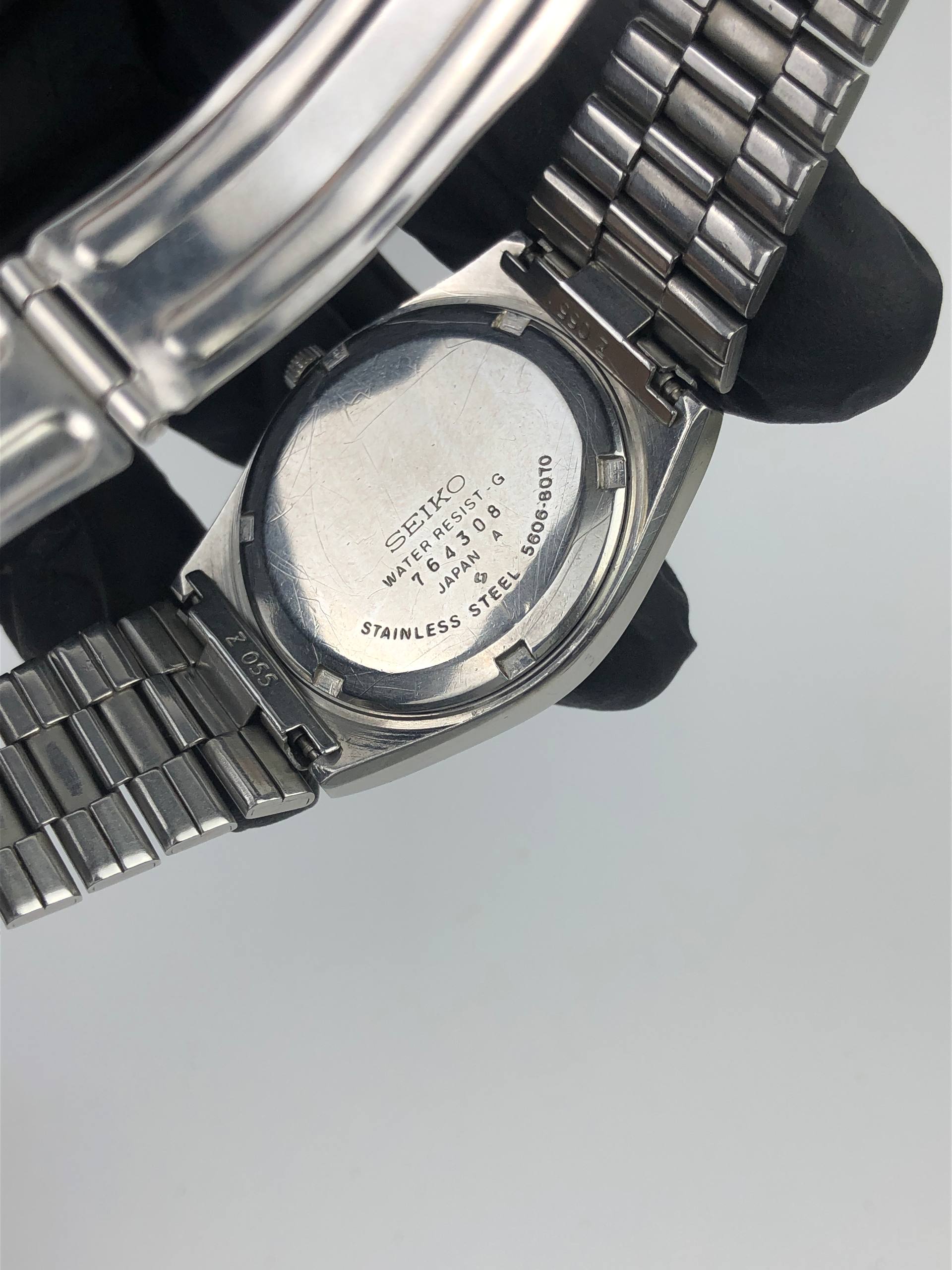 SEIKO LORD MATIC LM 5606-8070 AUTOMATIC EMERALD BLUE ORIGINAL JAPAN - Gambar 8