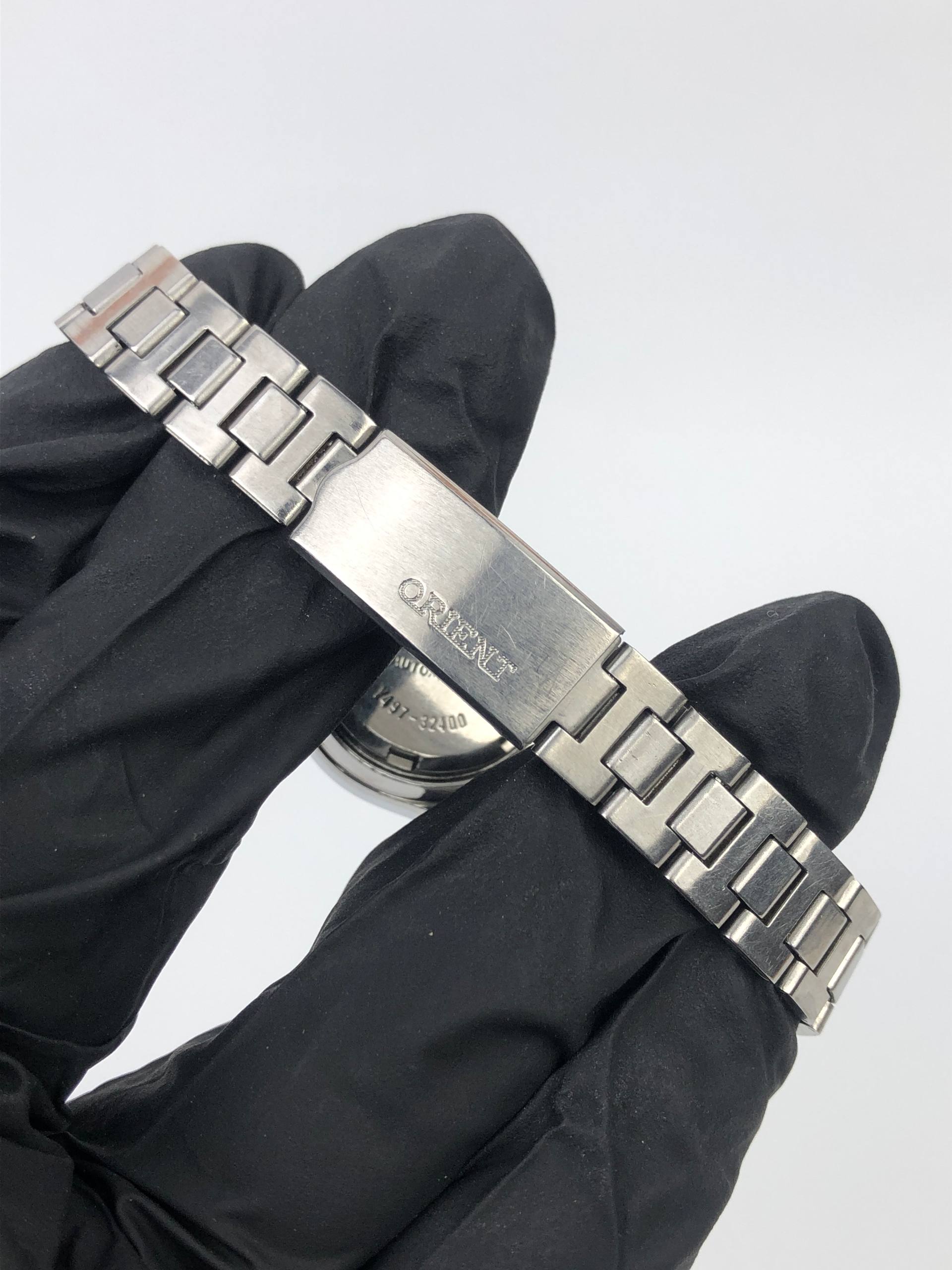 ORIENT CRYSTAL 21 JEWELS AUTOMATIC Y491-32400 GREEN SUNBURST DIAL JAPAN LADIES - Gambar 7