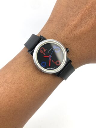 VELLO SWISS EBAUCHE ABSTRACT GRAPHIC DIAL QUARTZ VINTAGE