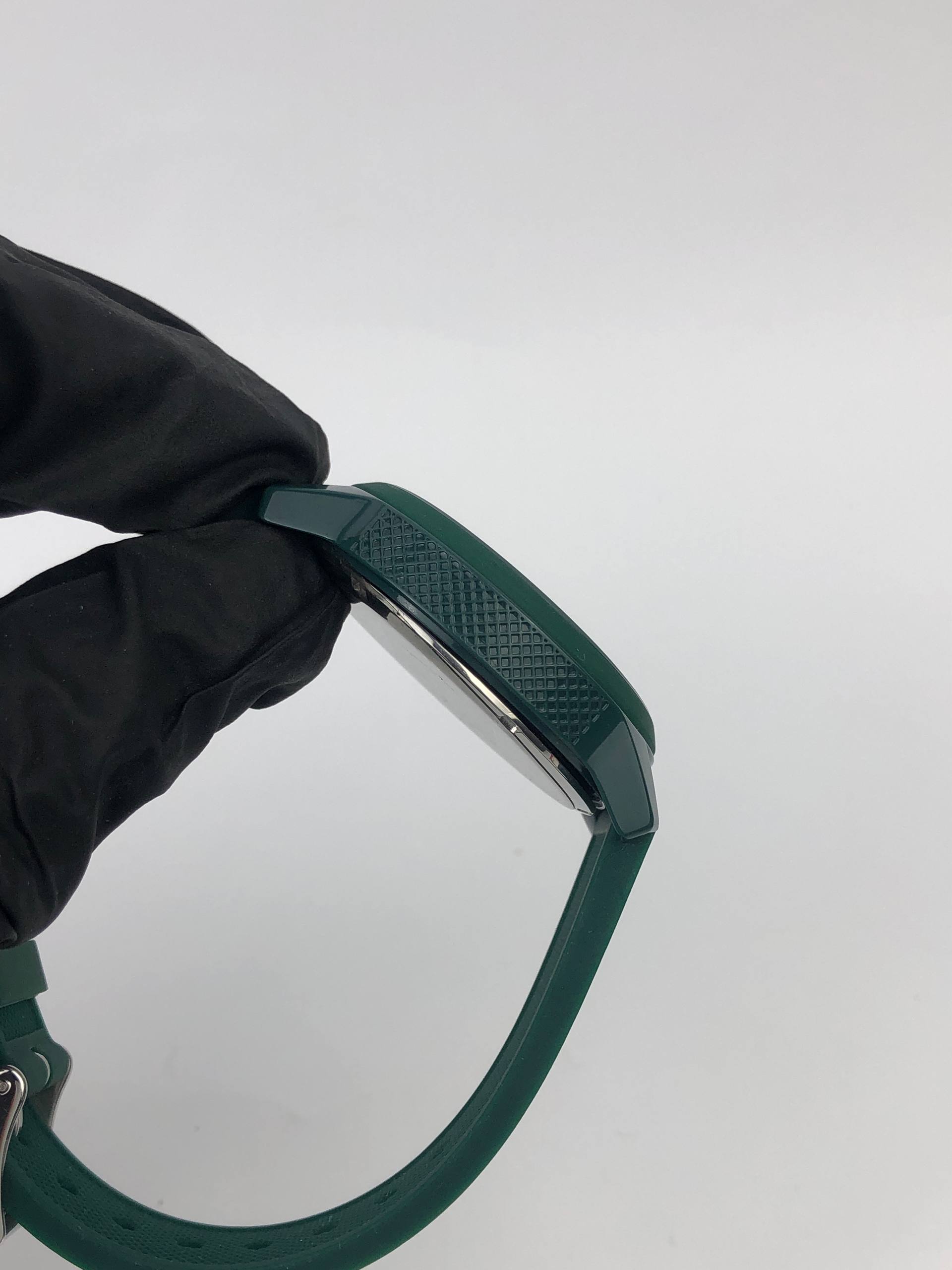 LACOSTE 2010918 GREEN SILICONE ALLIGATOR DIAL FULLSET ORIGINAL - Gambar 7