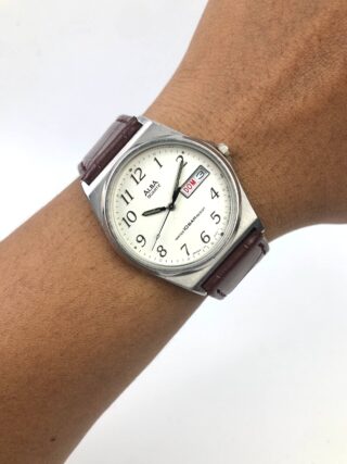 ALBA DAYDATE NUMERIK WHITE DIAL