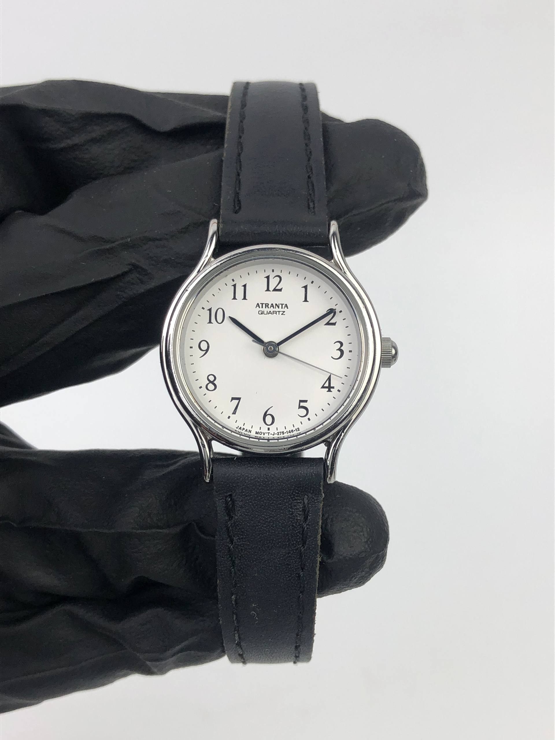RICOH ATRANTA QUARTZ WHITE DIAL JAPAN MOVEMENT LADIES DRESS WATCH - Gambar 2