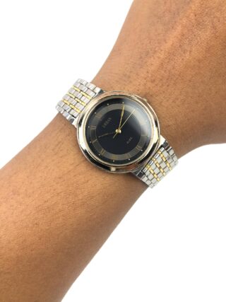 ALBA URBAN ORIGINAL BLACK DIAL QUARTZ TWO TONE DRESS WATCH JAPAN