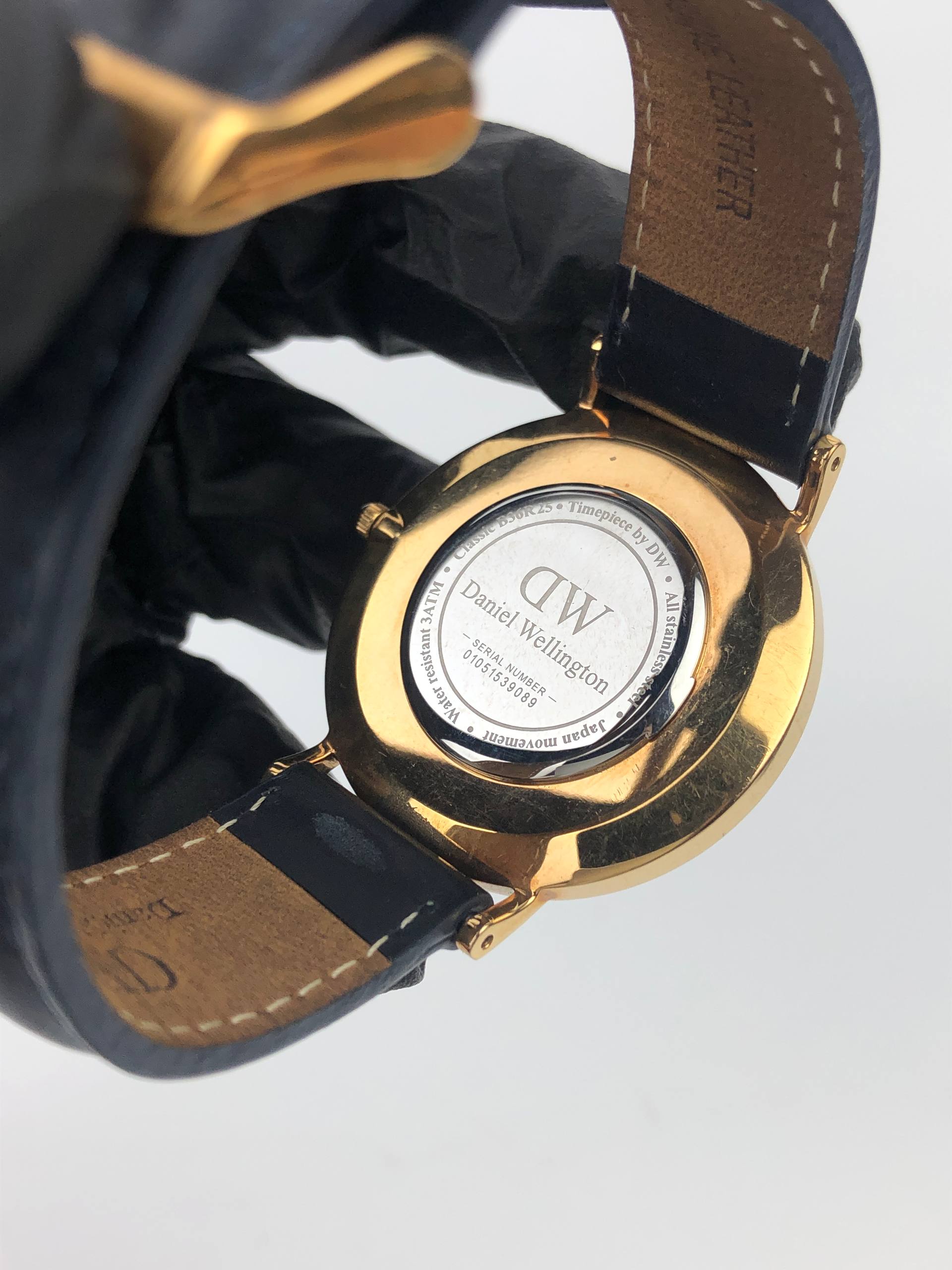 DANIEL WELLINGTON CLASSIC BRISTOL 40MM ROSE GOLD WHITE DIAL ORIGINAL - Gambar 7