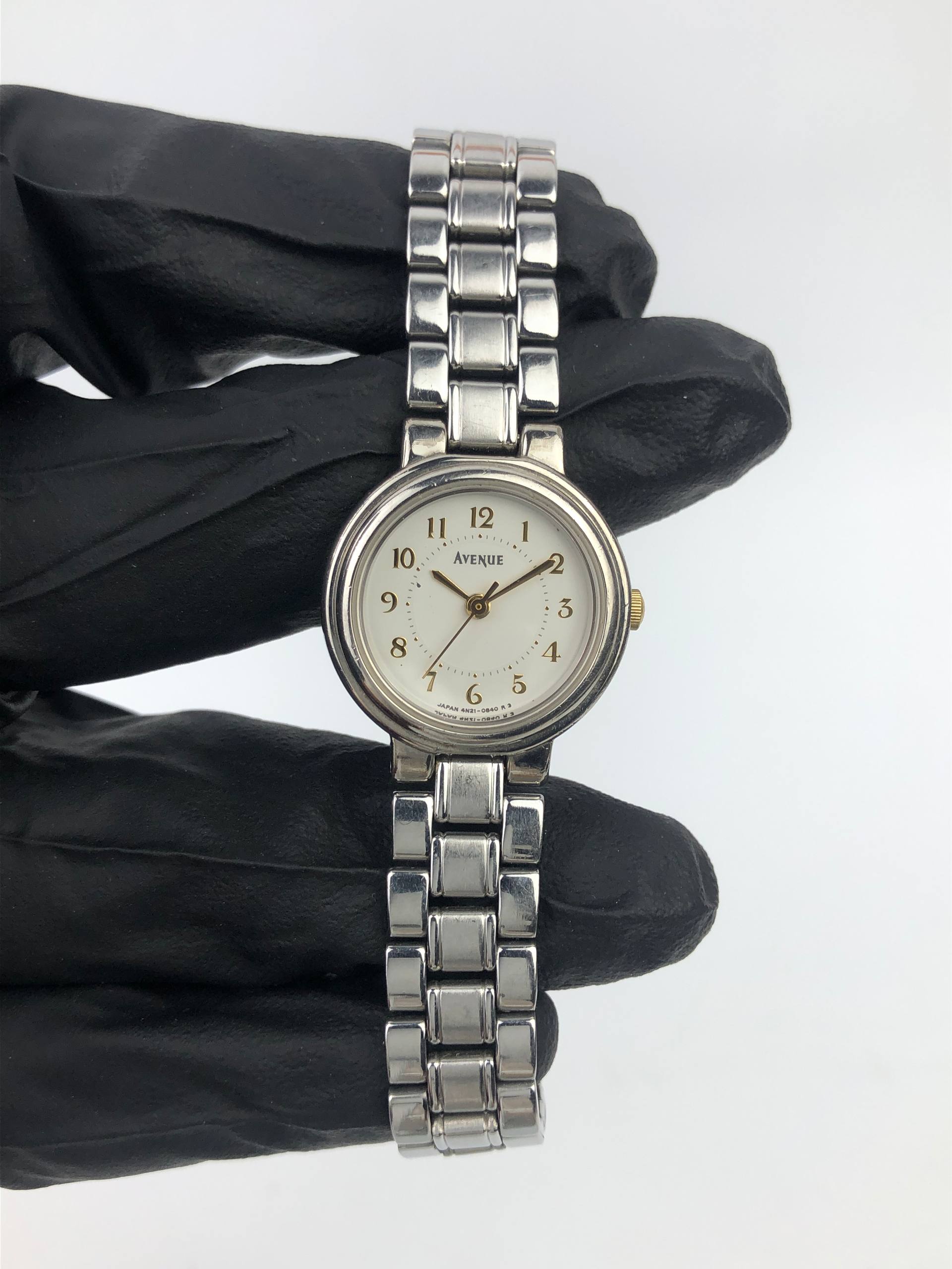 SEIKO AVENUE 4N25-0040 LADIES WHITE DIAL QUARTZ JAPAN ORIGINAL - Gambar 2