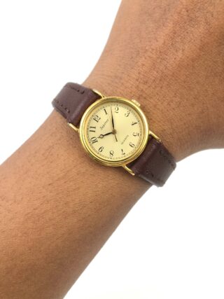 ORIENT JUPITER QUARTZ LADIES GOLD TONE CREAM DIAL