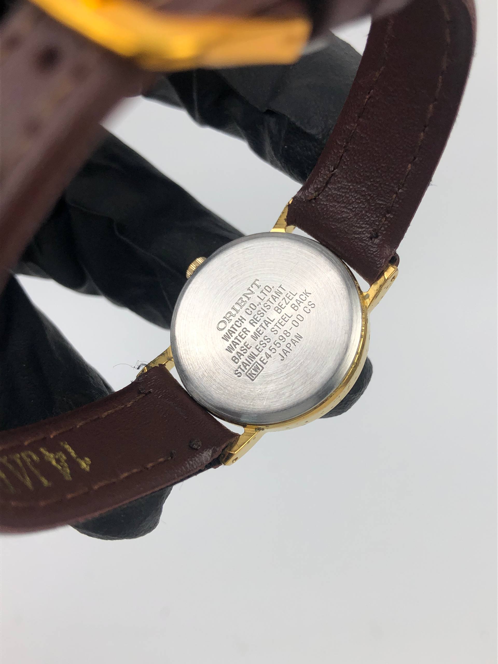 ORIENT JUPITER QUARTZ LADIES GOLD TONE CREAM DIAL - Gambar 7