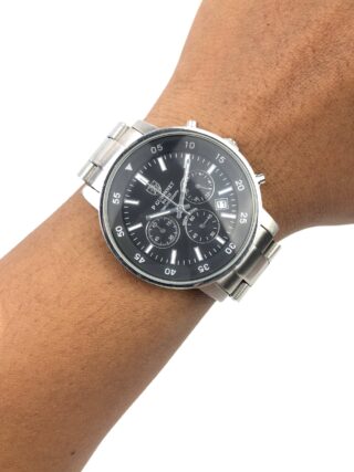 P GUIONNET PARIS CHRONOGRAPH C0200 10ATM STAINLESS STEEL ORIGINAL QUARTZ