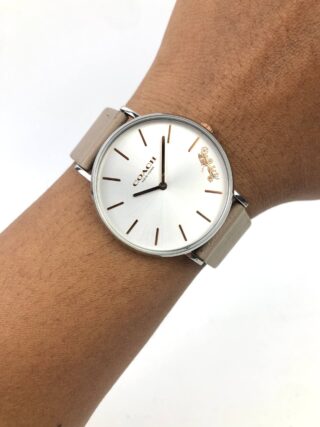COACH NEW YORK MINIMALIST WHITE DIAL ORIGINAL WOMEN’S WATCH CA.120.7.14.1595