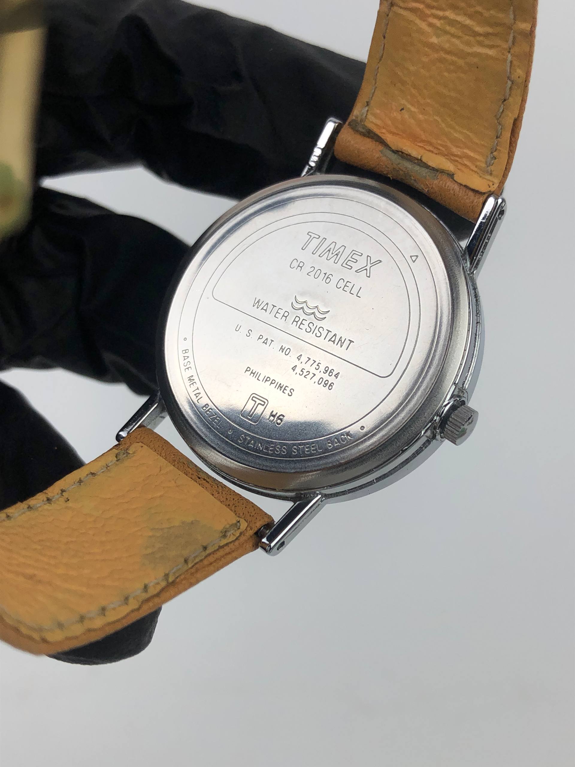 TIMEX INDIGLO EASY READER WHITE DIAL QUARTZ ORIGINAL MINIMALIST WATCH - Gambar 8