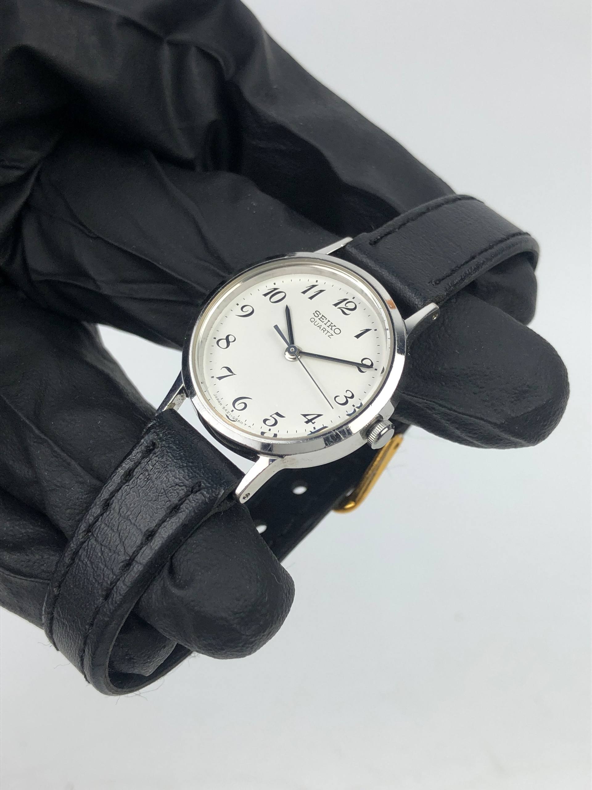SEIKO QUARTZ 5421-0990 LADIES WHITE DIAL JAPAN - Gambar 3
