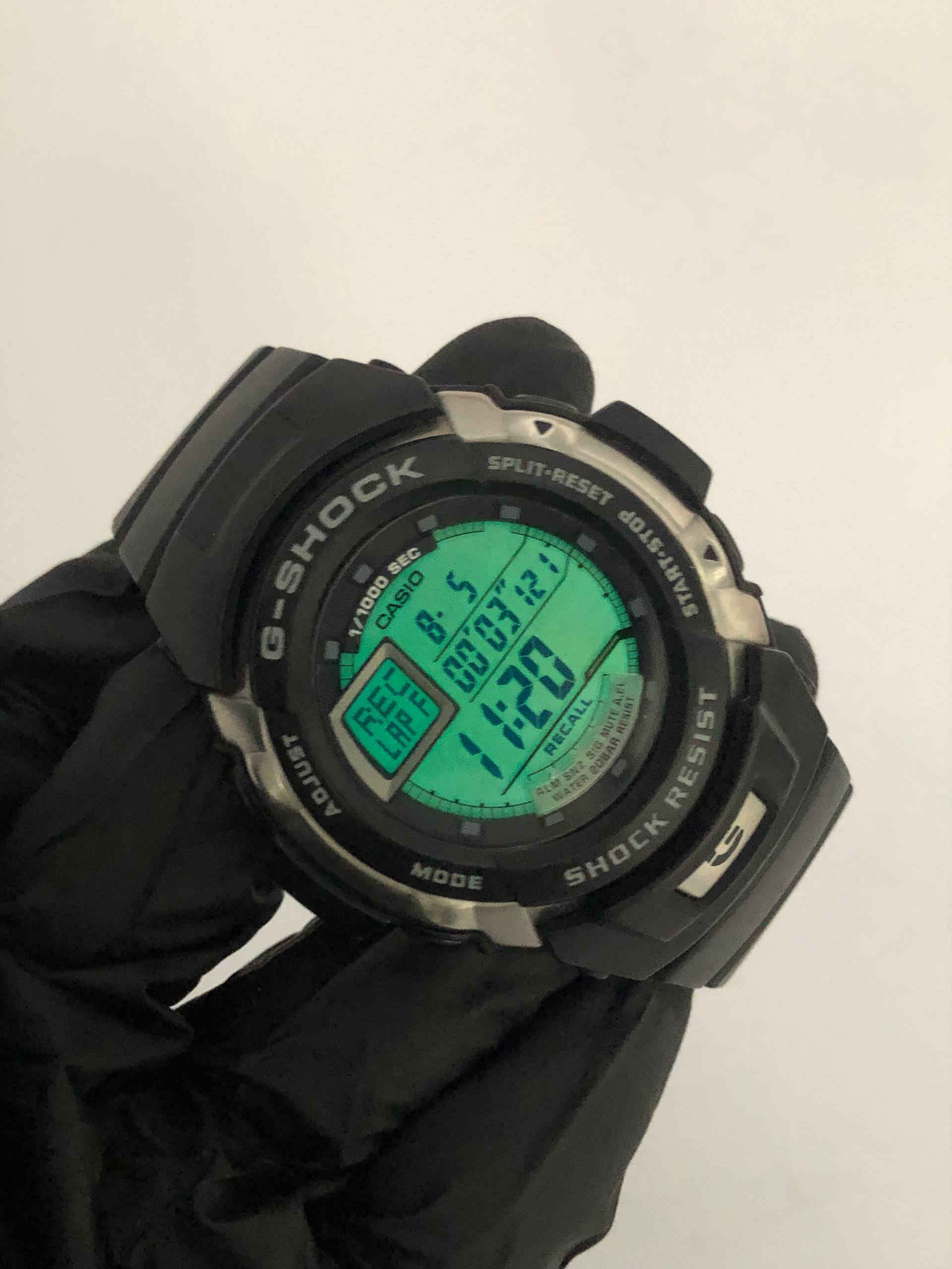 CASIO G SHOCK G-7700 MODULE 3095 1/1000 SECOND 200M ORIGINA - Gambar 5