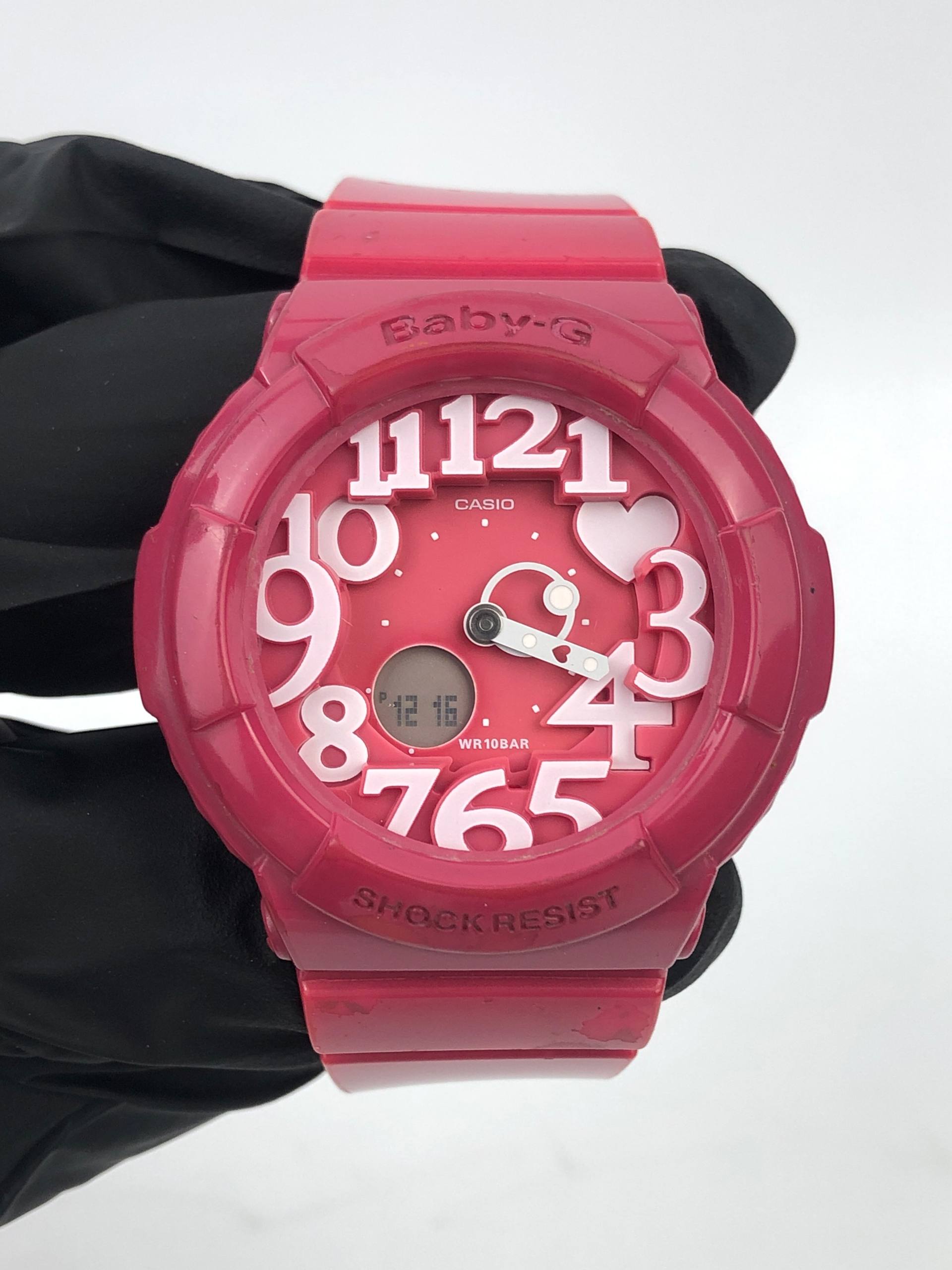 CASIO BABY-G BGA-131 MODULE 5134 ANALOG DIGITAL PINK SHOCK RESIST ORIGINAL - Gambar 2