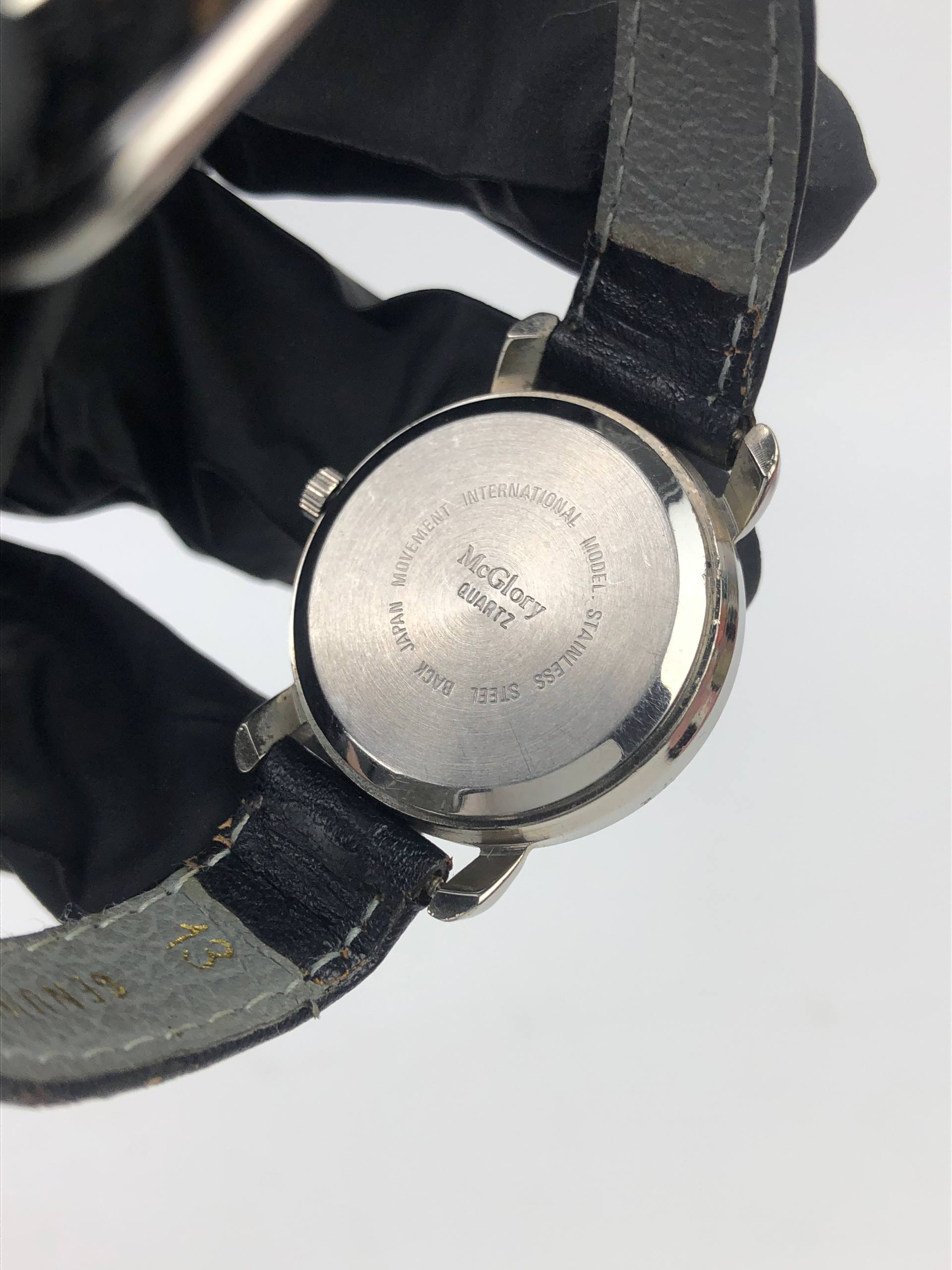 PERINI QUARTZ JAPAN MOVT DRESS WATCH SILVER WHITE DIAL - Gambar 7