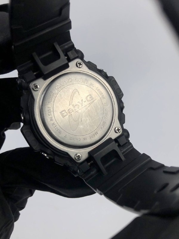 CASIO BABY-G BG-5600BK MODULE 3286 DIGITAL BLACK SHOCK RESIST ORIGINAL - Gambar 8