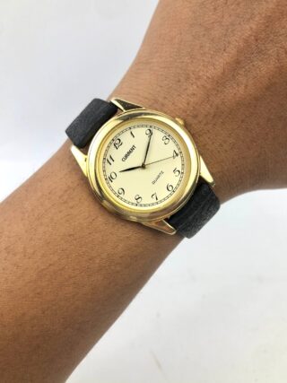 CURRENT QUARTZ V501-A110 CREAM DIAL CLASSIC DRESS WATCH JAPAN MOVEMENT ORIGINAL