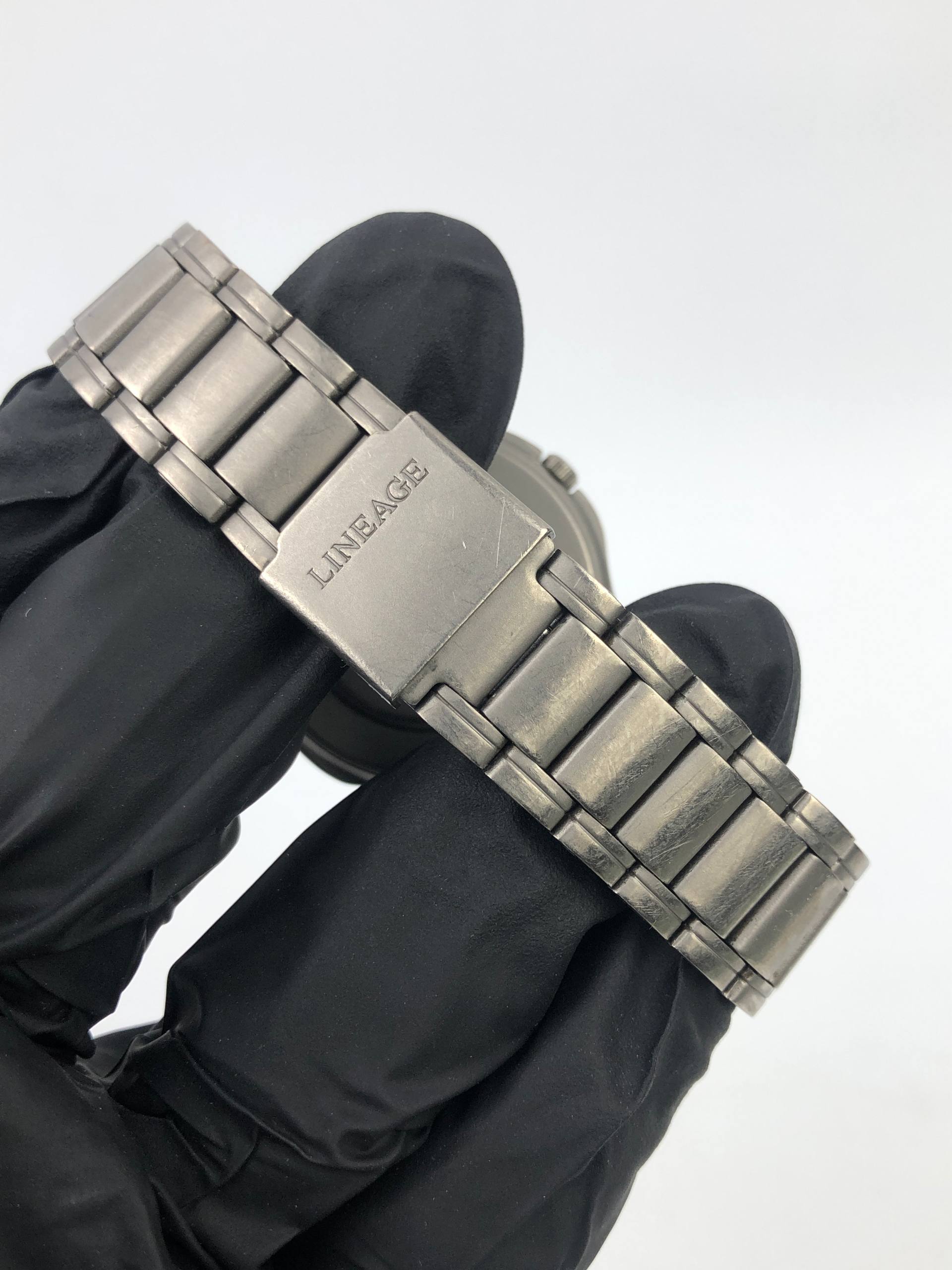 CASIO LINEAGE TITANIUM LIN-1753 DARK GREY DIAL ORIGINAL JAPAN TITANIUM BRACELET - Gambar 7